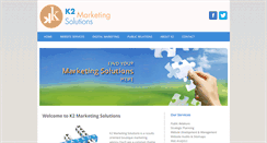 Desktop Screenshot of kkmarketingsolutions.com